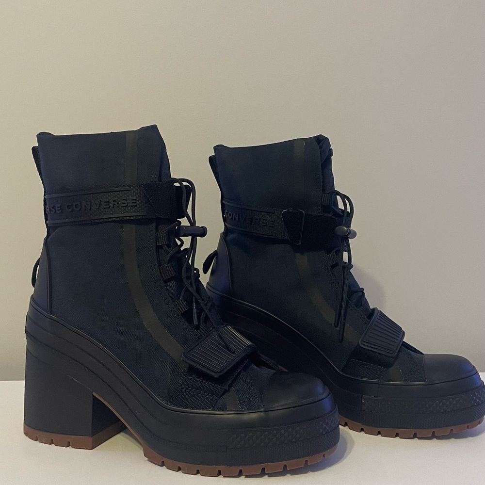 Chuck 70 De Luxe Heel Leather